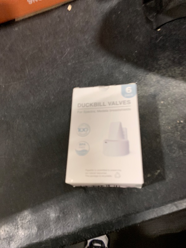 Photo 1 of [6-Count] Papablic Duckbill Valves for Spectra and Medela, Replaceable Duckbill Valves for Spectra S1 Spectra S2 valves and Medela Pump in Style, BPA/DEHP Free White