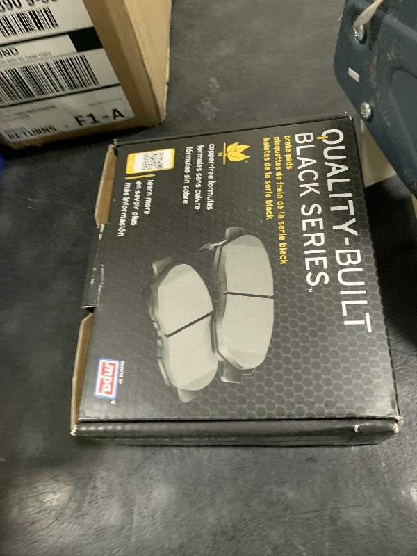 Photo 1 of QUALITY-BUILT Black Series Ceramic Rear Brake Pads (1003-1989C) Compatible with Maserati Ghibli 2017-2022, Maserati Levante 2017-2022, Maserati Quattroporte 2017-2017