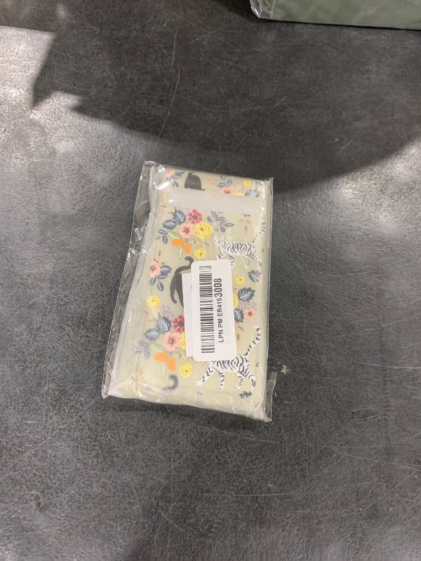 Photo 1 of Blingy's for Google Pixel 7a Case, Fun Cat Style with Cute Flower Pattern Funny Floral Animal Design Transparent Soft TPU Protective Clear Case (6.1 inch) (Cats w/Flowers)