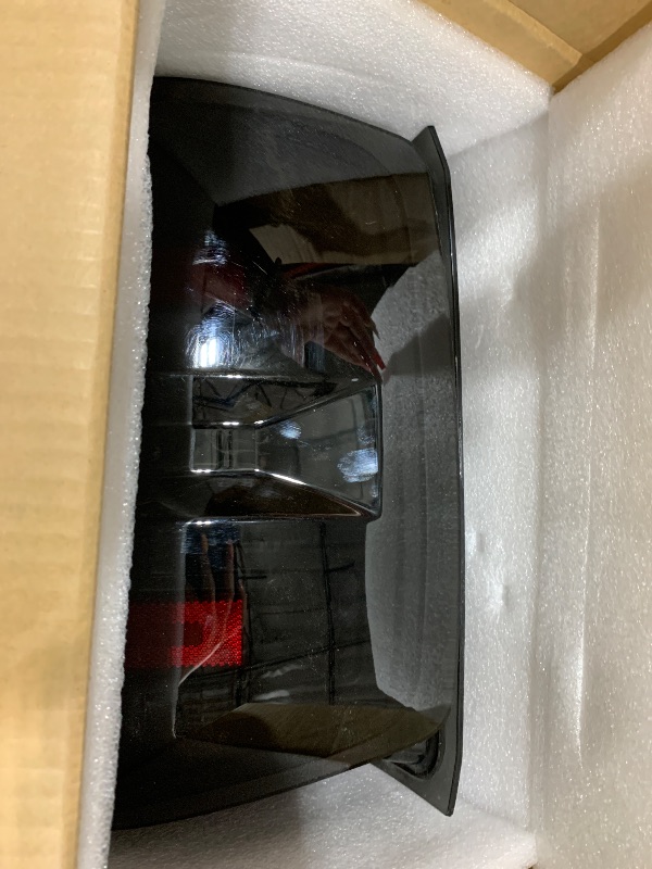 Photo 1 of Gubebaili LED Tail Lights Assembly Fit for Chevy Silverado 1500 2014-2018,for Silverado 2500HD 3500HD 2015-2018,for Sierra 3500HD with Dual Wheel 2015-2018 (Fit Halogen Type) Smoke lens