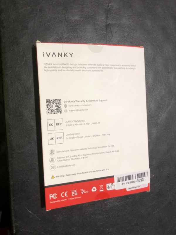 Photo 1 of IVANKY 16K Displayport Cable 2.1, [VESA Certified] DP Cord [16K@60Hz,8K@120Hz,4K@240Hz], Display Port 2.1 Cable Support HDR10, HDCP, DSC 1.2a, for 4090,7900Graphics/PC/TV/Gaming Monitor, 6.6FT
