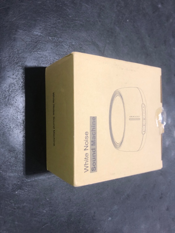 Photo 1 of Sound Machine for Sleeping, Exmate Noise Machine for Office Privacy with 30 Non-Looping HiFi Soothing Sound, Memory Function and Timer Sound Machine for Adult Kid Home Office Travel