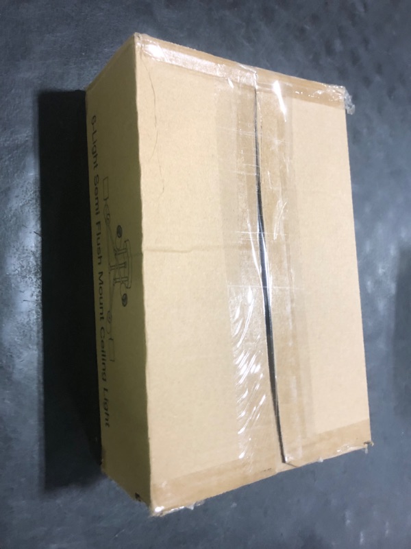 Photo 1 of Modern Sputnik Chandelier Ceiling Light Fixture 6-Light, Bedroom Light Fixture, Sputnik Lights Fixture for Living Room, Dining Room, Kitchen, Office, Foyer, Hallway (Brown) - E26 Base