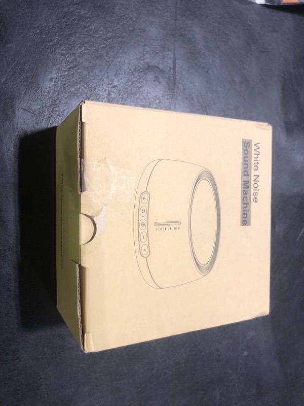 Photo 1 of Sound Machine for Sleeping, Exmate Noise Machine for Office Privacy with 30 Non-Looping HiFi Soothing Sound, Memory Function and Timer Sound Machine for Adult Kid Home Office Travel