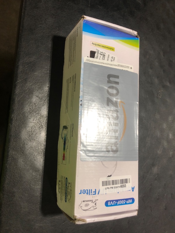 Photo 1 of Aquarium U-V Filter 290GPH w/ Scientific Timer for 40-150 Gallon Fish Turtle Tank Internal Filter Bio Sponge Submersible Power Pump w/ Aeration Deodorization Saltwater Freshwater Green Clean Machine