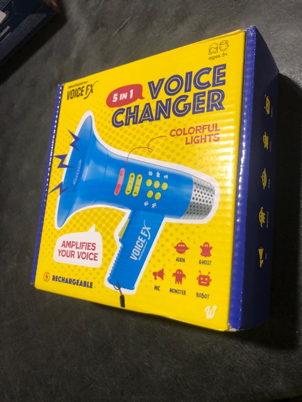Photo 1 of Mini Explorer Voice Changer for Kids - Gifts for Kids - Voice Changing Device for Boys & Girls Ages 3-8+ Olds - Birthday Gifts for 3, 4, 5, 7, 8 Year Old Boy - Outdoor Toys Gift Ideas for Kid, Toddler