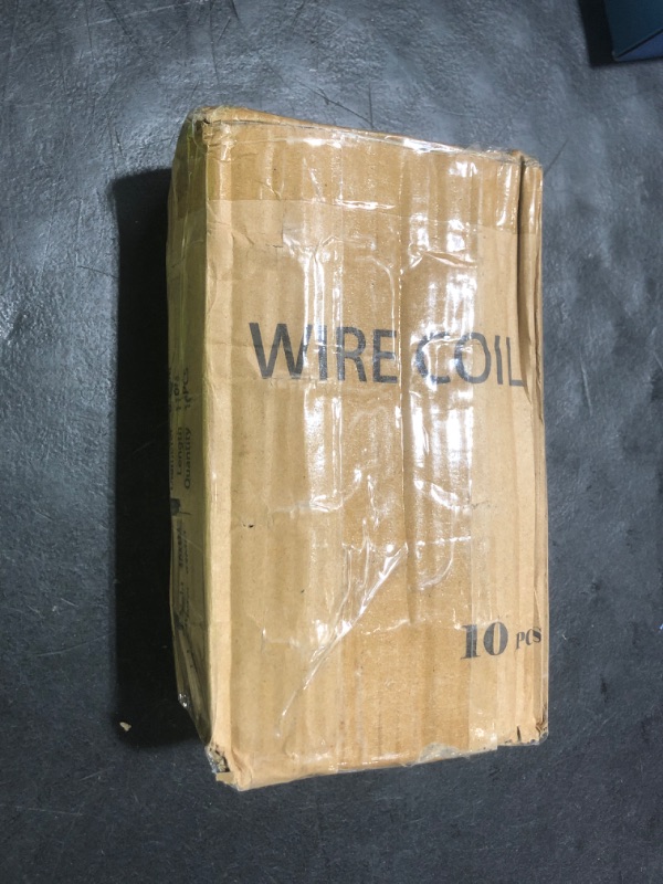 Photo 1 of 10 PCS Steel Rebar Tie Wire Coil, 360FT Rebar Tie Gun Wire, 0.03” Rebar Tie Wire for Automatic Rebar Tying Tool