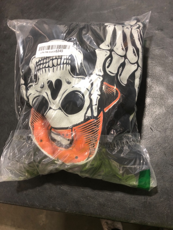 Photo 1 of Skeleton Rocker Cool Cap Skater Halloween Costume Punk Rock Pullover Hoodie