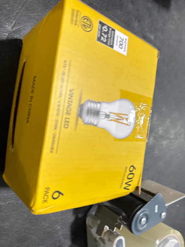 Photo 1 of 6 pack 60w vintage led gozelux
