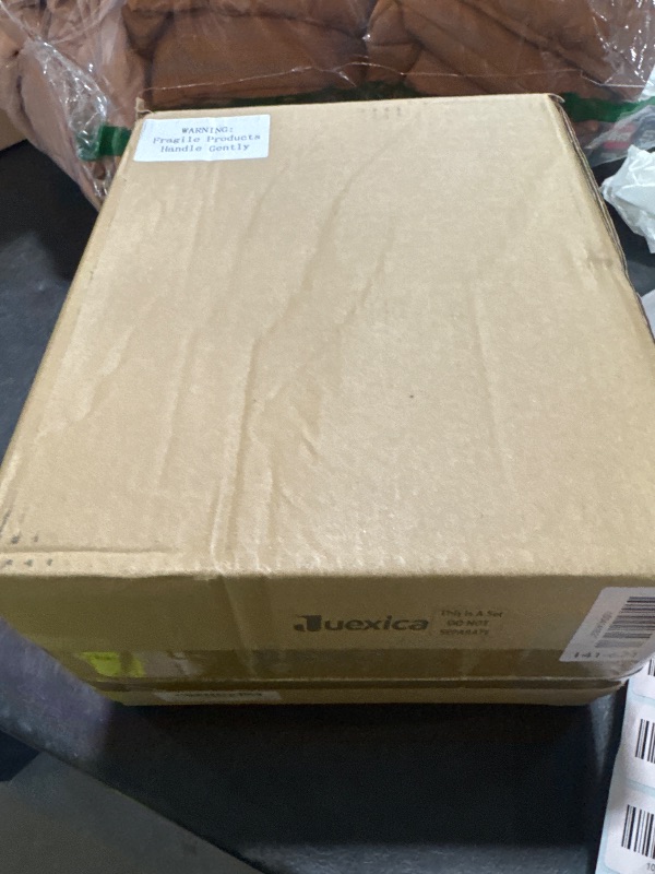 Photo 1 of Juexica 2 Pcs Acrylic Donation Box 10.2" x 5.6" x 4" Suggestion Box with Lock and Slot Wall Mount Safe Key Drop Ballot Clear Fundraising for Home Office Vote