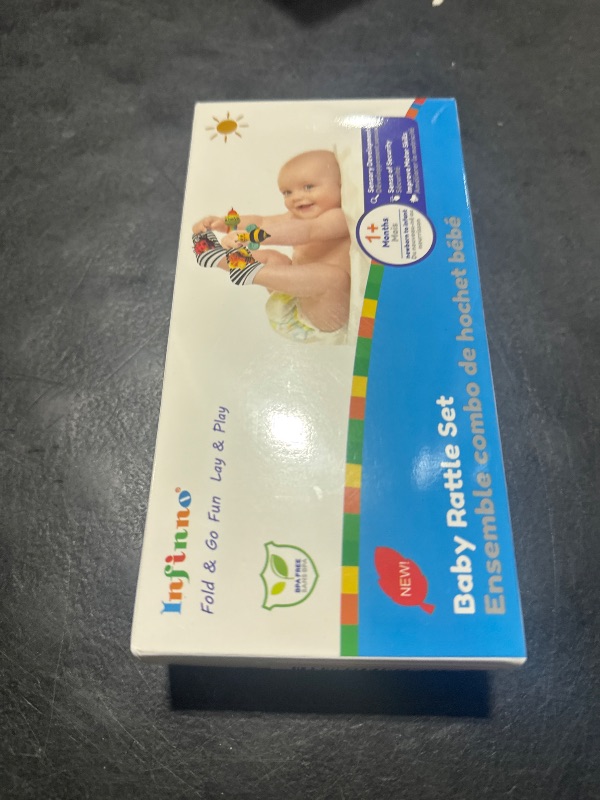 Photo 1 of Infinno Baby Wrist Rattle Socks and Foot Finder Set, Perfect Baby Toys for 0-12 Months Newborn Boys and Girls As Shower Gifts, Garden Bug Series