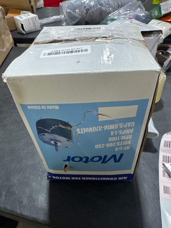 Photo 1 of 5KCP39EGS070S Condenser Fan Motor OEM Standard-1/4 HP 208-230V 1100 RPM Compatible with Genteq #3905 Replaces HC39GE237 HC39GE237A HC39GE236A HC39GE234A Fan Motor for Ac Unit-Inclusive Capacitance