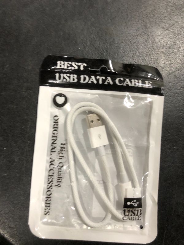 Photo 1 of 1.5FT Short IPhone 16e/16/15 Woven Cable, USB A to USB C CarPlay Charger Cable for iPhone 15/16 SE,16 Pro Max, 16 Plus,iPad 10th Gen,iPad Pro 12.9/11,iPad Air 5th/4th Gen, Mini 6th Nylon Charging Cord