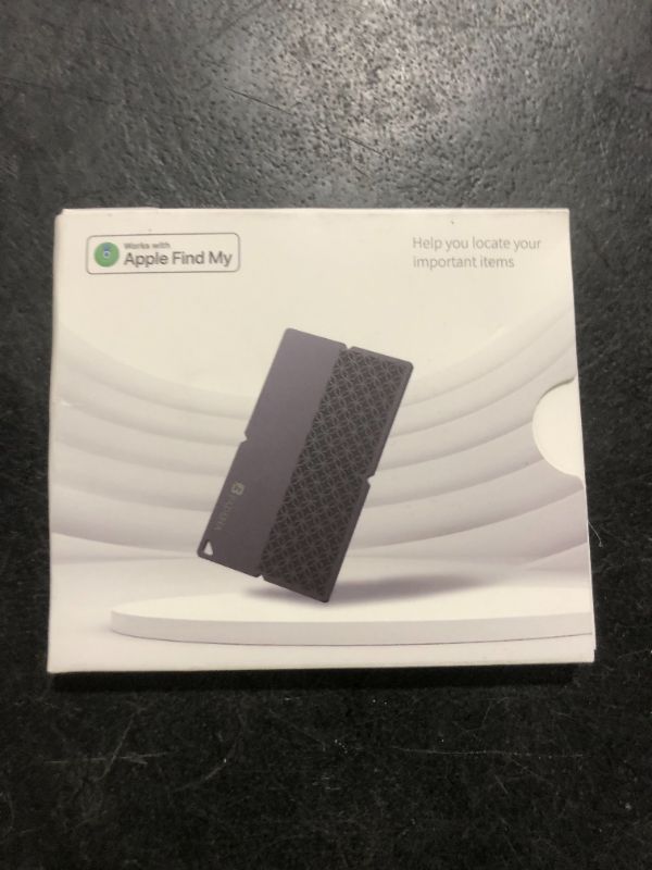 Photo 1 of 2025 [Apple MFi Certified] (iOS Only) Bluetooth Tracker Smart Finder for Apple Find My, iPhone Card Wallet Finder GPS Tracker, 5-10 Years Battery, Keys Finder and Item Locator for Keys, Bags, Passport