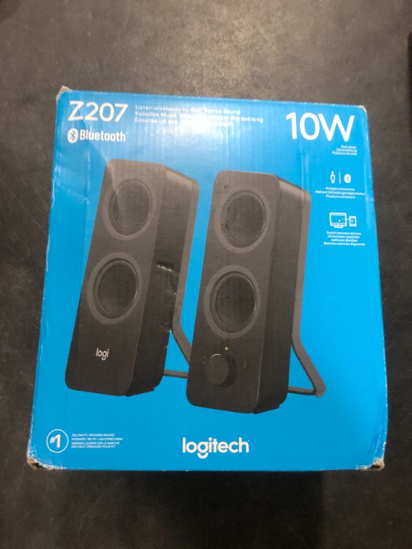 Photo 1 of Altavoces Bluetooth 2.0 Logitech Z207 (pc)