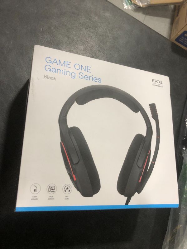 Photo 1 of Sennheiser G4ME ONE PC Gaming Headset - Black