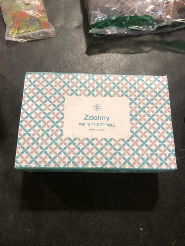Photo 1 of Diaper Wipes Dispenser Baby Wipes Case, Baby Wipe Holder Keeps Wipes Fresh, Perfect Look Wipe Container with Sealing Design