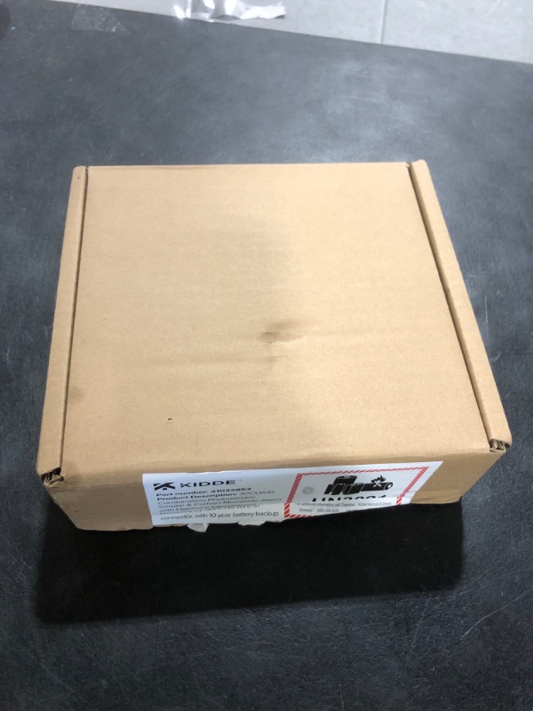 Photo 1 of Kidde Hardwired Smoke & Carbon Monoxide Detector, 10-Year Battery Backup, Interconnectable LED Warning Light Indicators, 30CUA10