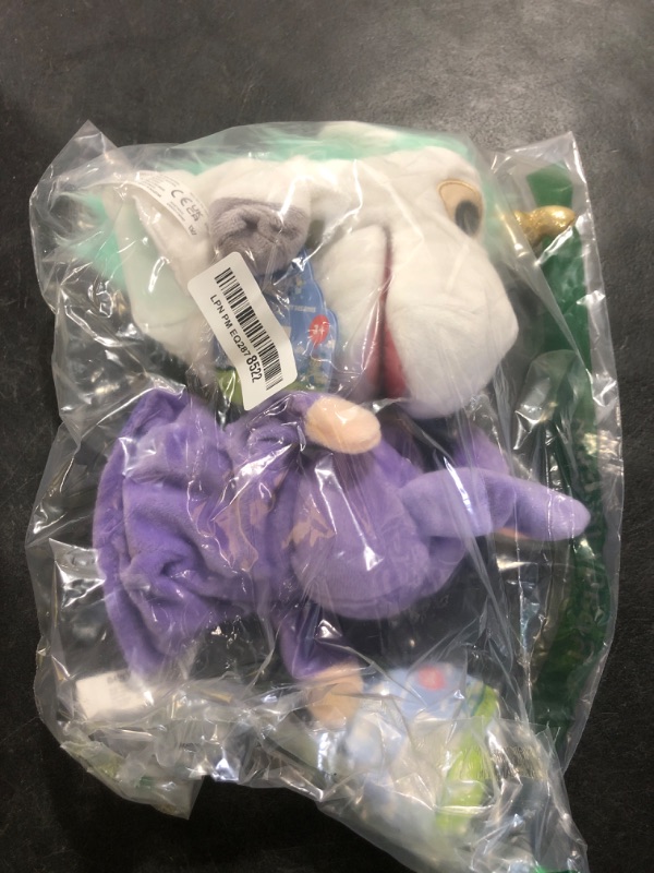 Photo 1 of Bluey Unicorse & Bob Bilby Hand Puppet Plush 2-Pack – 8-9” Soft Deluxe Fabric, Embroidered Details, Perfect for Toddler Hands, Imaginative Play, Official Bluey Toys, Amazon Exclusive