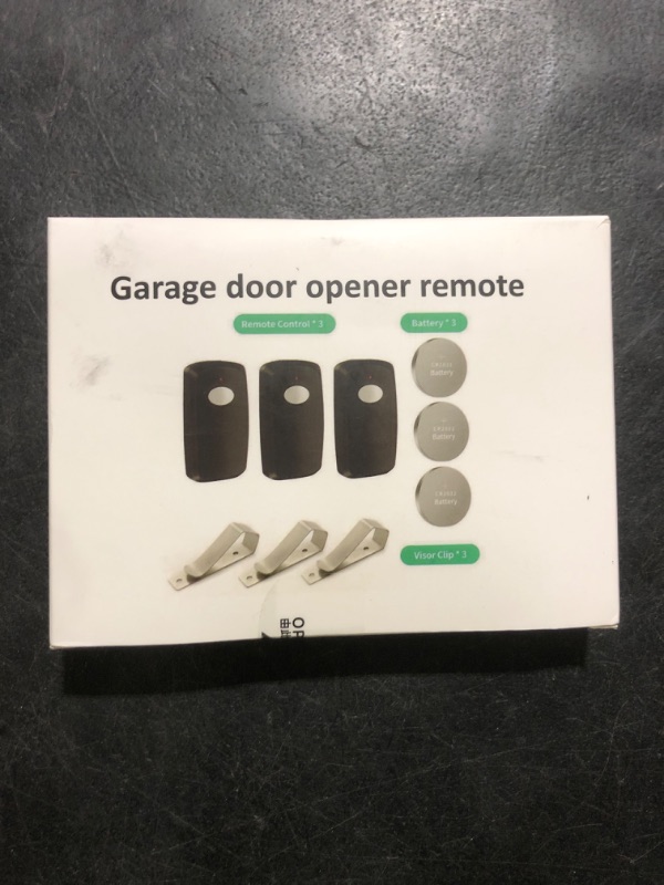 Photo 1 of 3 Replacement for Multicode Garage Gate Door Opener Remote,3089,308911,MCS308911,10 Dip Switch,Black,300mhz