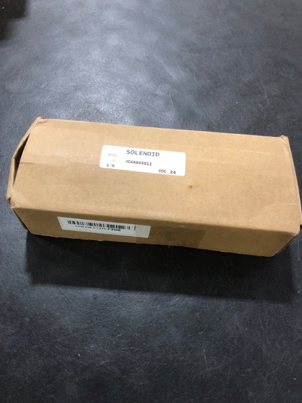Photo 1 of Holdia 24V Fuel Shutdown Solenoid Valve RE516083 Compatible with John Deere 624H TC62H 670C 672CH 670CH 120 160LC 200LC 230LC 270LC 230LCR