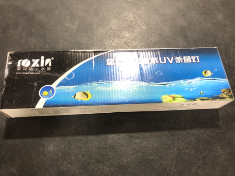 Photo 1 of 5W 7W 13W U-VC Aquarium Green Clean Light Aquarium Algae Clean Light Fish Tank Water Clean Light Green Clear Waterproof Fish Water Clean Lamp for Pond Fish Tank Sump Swim Pool (11W-13inch Length)