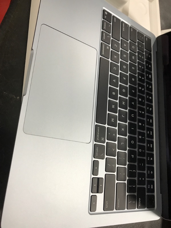 Photo 1 of Apple 2025 MacBook Air 13-inch Laptop with M4 chip: Built for Apple Intelligence, 13.6-inch Liquid Retina Display, 16GB Unified Memory, 256GB SSD Storage, 12MP Center Stage Camera, Touch ID; Sky Blue