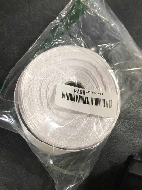 Photo 1 of DUOTAN White Satin Ribbon 1-1/2 Inch Wide×50 Yards, Solid Polyester Fabric Ribbon Roll, Perfect for Gift Wrapping, Bow Making, Floral Bouquets, Crafts, Wedding Party Home Decoration