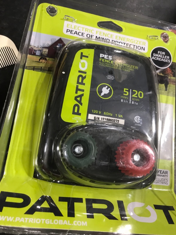 Photo 1 of Patriot PE5 Electric Fence Energizer, 0.20 Joule