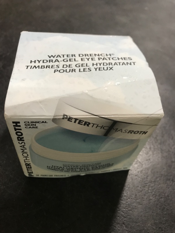 Photo 1 of Peter Thomas Roth | Water Drench® Hyaluronic Cloud Hydra-Gel Eye Patches | Hyaluronic Acid Under-Eye Patches for Fine Lines, Wrinkles and Puffiness (30 pairs / 60 count)
