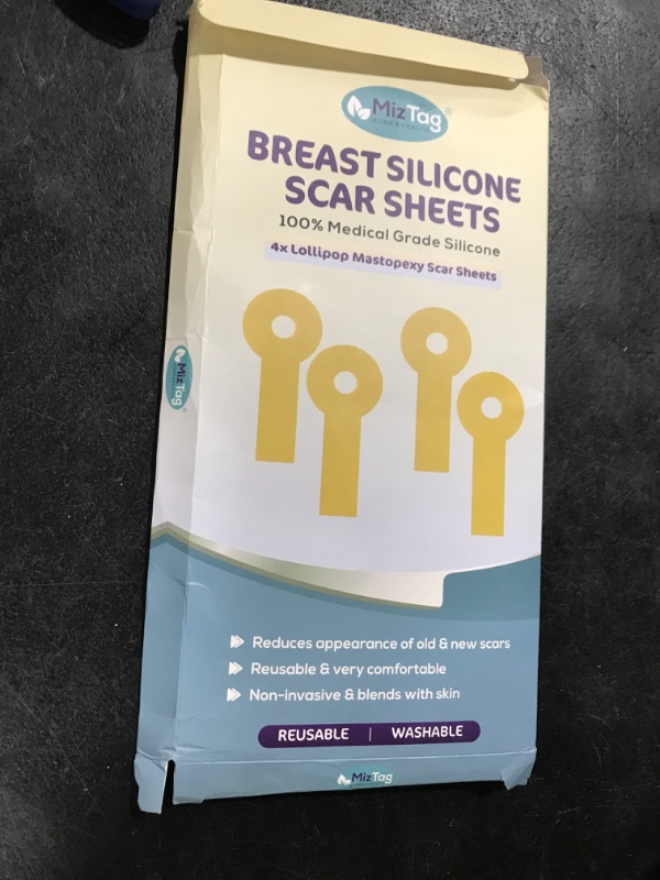 Photo 1 of Breast Augmentation Recovery Supplies - Silicone Sheets for Healing - Comfortable Under Post-Op Bra (4 Pcs)