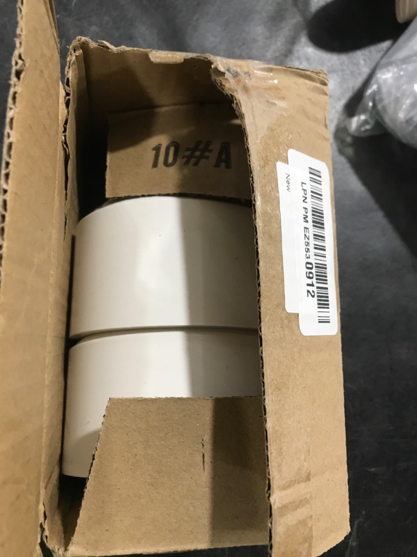 Photo 1 of 2Pack 3" x 2" PVC DWV Reducer Coupling Adapter (Socket x Socket) Schedule 40 PVC DWV Slip Reducing Coupling Pipe Fittings, PVC Increaser/Reducer Coupling for Home Sewer Plumbing