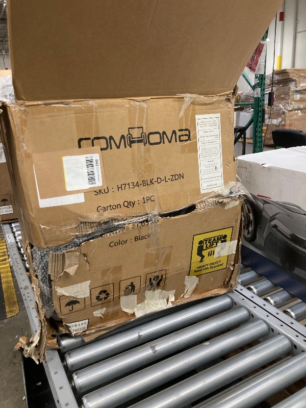 Photo 1 of **COMES WITH 3 BOXES***COMHOMA Living Room Furniture Set,Faux Leather Manual Recliner Sofa Sets with Cup Holders,Reclining Couch,