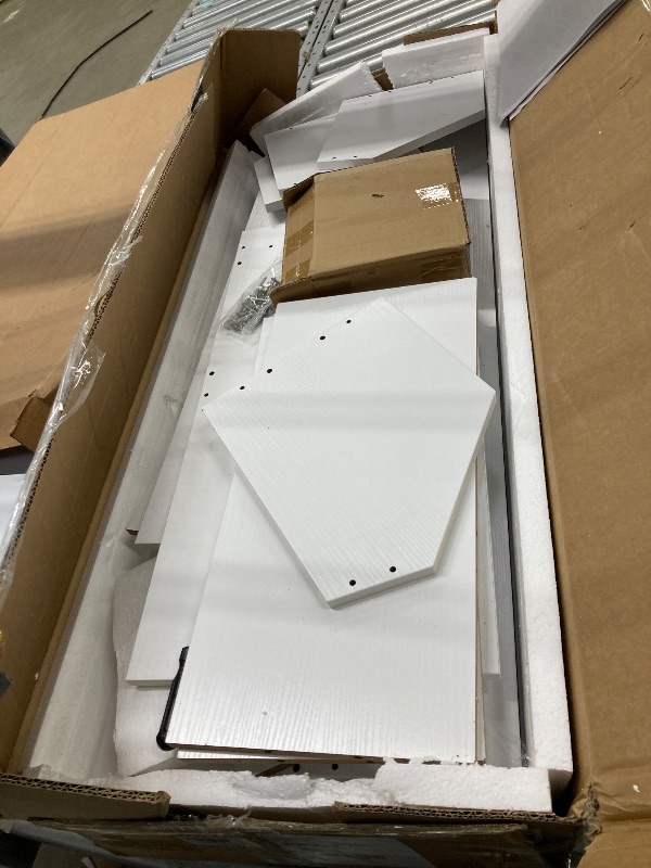 Photo 1 of 2-Tier Portable Toy Storage, Kids Toy Organizer W/2 Removable Bins with 4 Wheels?White)