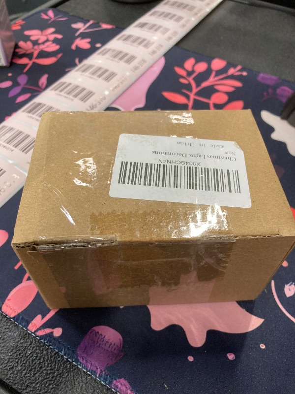 Photo 1 of [Timer] Christmas Lights Decorations, 10 Ft 30 LED Battery Operated Christmas Tree Santa Claus Snowflake String Lights Mini Xmas Holiday Fairy Lights for Indoor Home Party Wreath Garden Decor