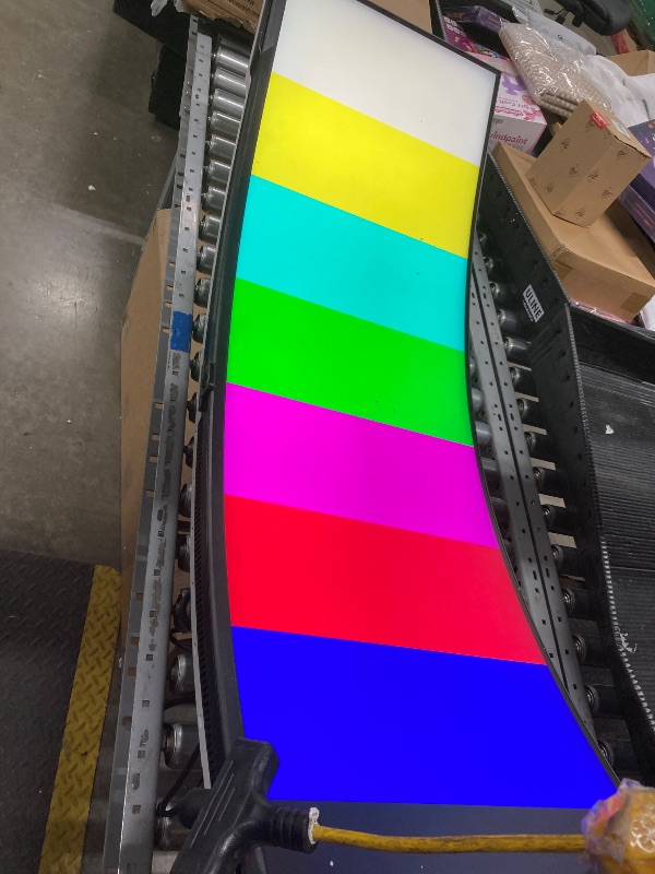 Photo 1 of ***BROKEN*NON RETURNABLE*NON REFUNADABLE*NO EXCEPTIONS******Selling for parts only***SAMSUNG 57" Odyssey Neo G9 (G95NC) Series Dual 4K UHD 1000R Curved Gaming Monitor, 240Hz, 1ms with DisplayPort 2.1, Quantum Mini-LED, Display HDR 1000, AMD Free Sync Prem