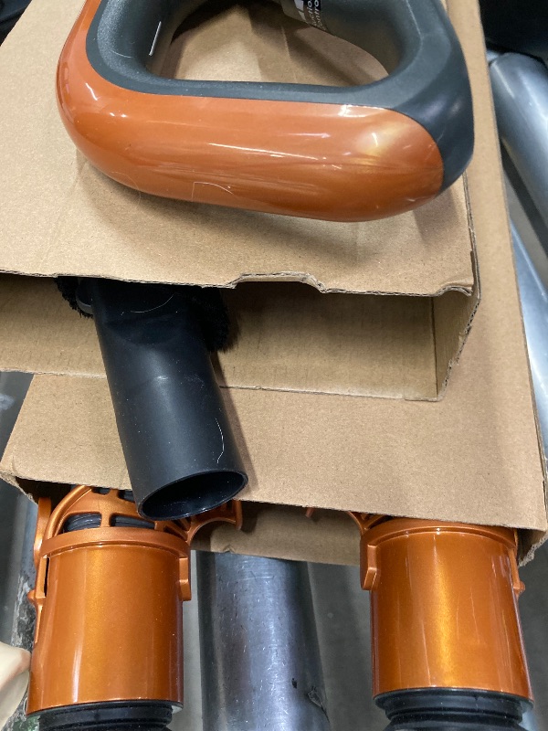 Photo 1 of **PARTS ONLY/NEEDS CLEANING AND NOT WORKING PROPERLY***Kenmore DU4080 Featherlite Lift-Up Bagless Upright Vacuum 2-Motor Power Suction Lightweight Carpet Cleaner with HEPA Filter, 2 Cleaning Tools for Pet Hair, Hard Floor, Orange