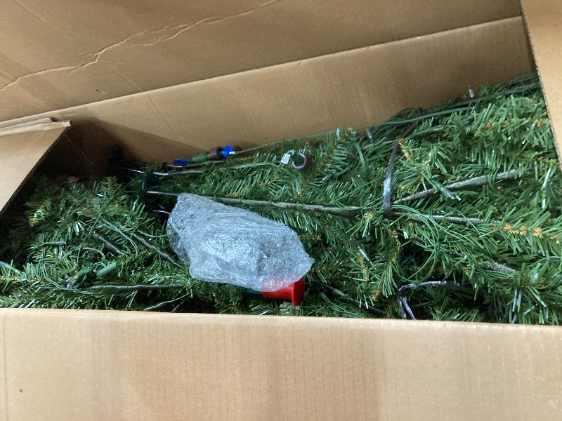 Photo 1 of **LIGHTS DO NOT WORK****Dunhill 10' Artificial Christmas Tree with Color & Clear Lights