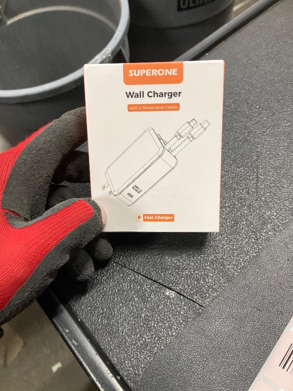 Photo 1 of ?Upgraded? SUPERONE 4-in-1 Retractable Wall Charger with 3.3FT Longest Retractable Cables (20% Longer), PD 35W Fast Charging Phone Charger Wall Plug for iPhone 17/16/15 Series, iPad, Galaxy, Pixel