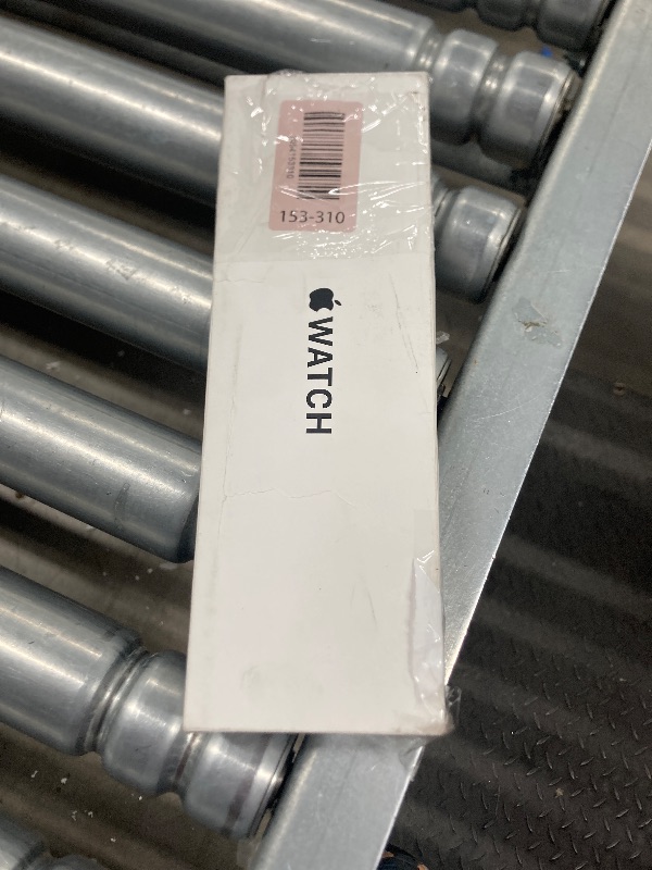 Photo 1 of **Missing charger** Apple Watch Series 10 [GPS 46mm case] Smartwatch with Jet Black Aluminum Case with Black Sport Band - M/L. Fitness Tracker, ECG App, Always-On Retina Display, Water Resistant