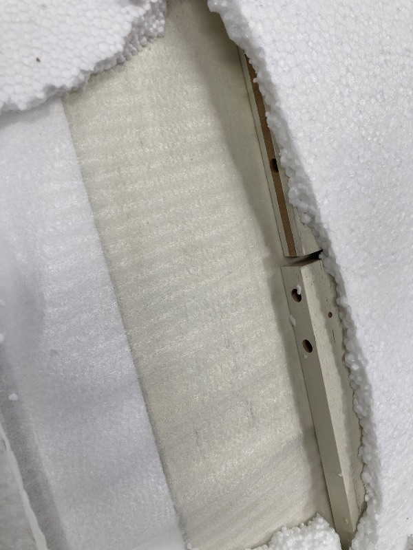 Photo 1 of ***THE FIREPLACE IS MISSING**CABINETS ONLY INCLUDED***VASAGLE Fireplace TV Stand for TVs up to 65 Inches, 18-Inch ELectric Fireplace with Remote, Farmhouse Entertainment Center, Media Console Table for Living Room, Rustic White and Honey Brown ULTV540W01*