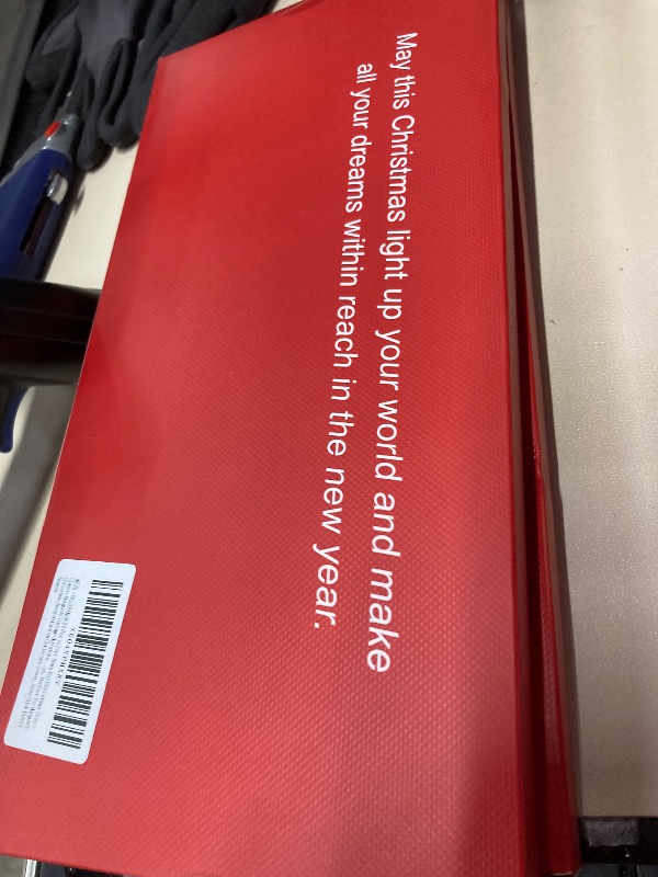 Photo 1 of 2025 Creative Chrsitmas Wish Ribbon Bow, 24 Pcs Vintage Burgundy Christmas Tree Bows with Blessing Quotes, Velvet Bows for Christmas Tree Decorations, Ribbon Decor for Wreaths & Indoor Spaces