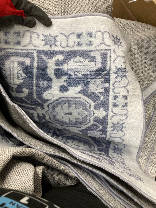 Photo 3 of phonzenuo 8x10 Extra Large Area Rug Living Room, Modern Neutral Washable Boho Area Rug for Bedroom (Grey)