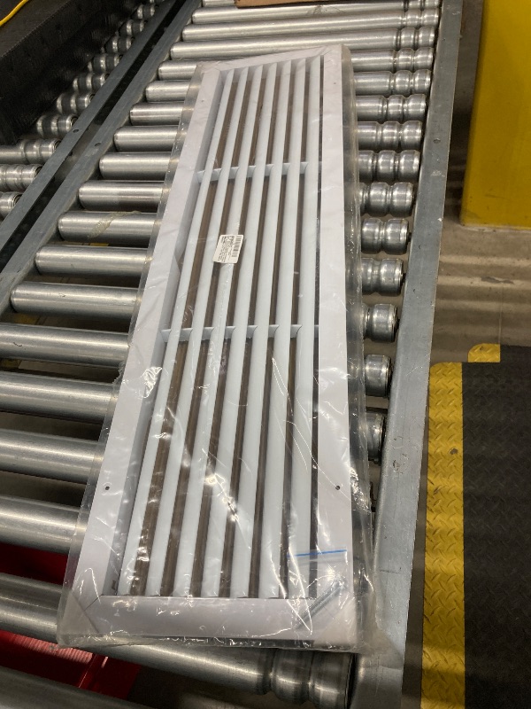 Photo 1 of ***35.5" X 7.3\4" ON INSIDE FITTED PART*** (Duct Hole) Decorative Air Return Vent Cover – Aluminum HVAC Grille for Ceiling & Wall, Rustproof AC Return Vent, Premium Modern Design, ***35.5" X 7.3\4" ON INSIDE FITTED PART*** (Duct Hole)