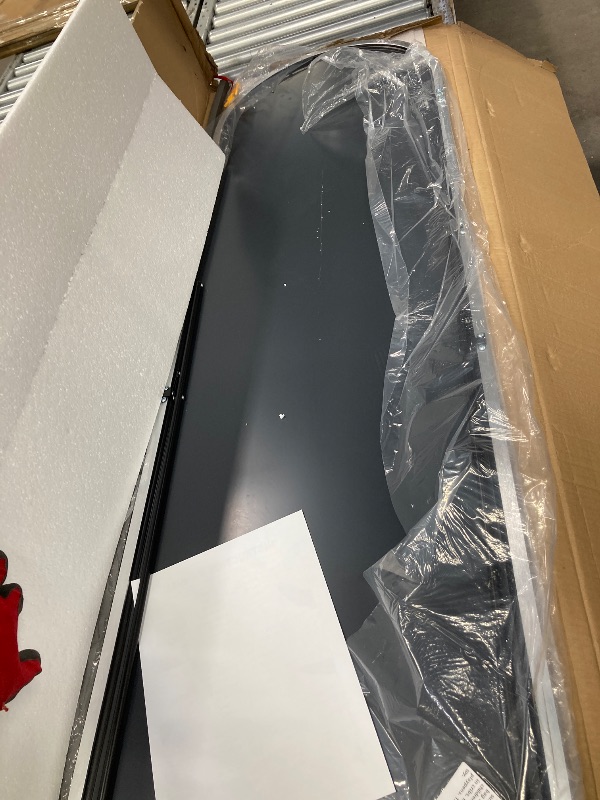 Photo 1 of ***SMALL SCRATCHES IN MIDDLE OF MIRROR***Rowjut Floor Mirror Arched Full Length Mirrors, Mirror Full Length Standing Hanging or Leaning Against Wall, 59"x18" Large Full Body and Wall Mounted Mirror for Bedroom Living Room, Silver***SMALL SCRATCHES IN MIDD