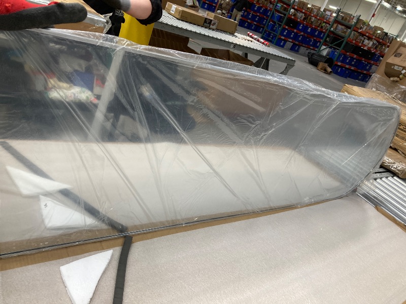 Photo 1 of ***SMALL SCRATCHES IN MIDDLE OF MIRROR***Rowjut Floor Mirror Arched Full Length Mirrors, Mirror Full Length Standing Hanging or Leaning Against Wall, 59"x18" Large Full Body and Wall Mounted Mirror for Bedroom Living Room, Silver***SMALL SCRATCHES IN MIDD