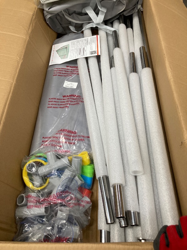 Photo 1 of "XDMTWLKJ Large Baby Playpen with Crawling Mat, Oxford Cloth, 79""x71"""
