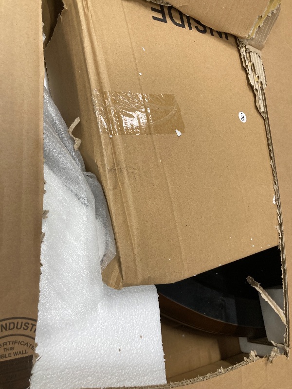 Photo 1 of Signature Design by Ashley Lyncott Traditional Round Dining Room Table, Seats up to 4, Brown, 45" W x 29.75" H