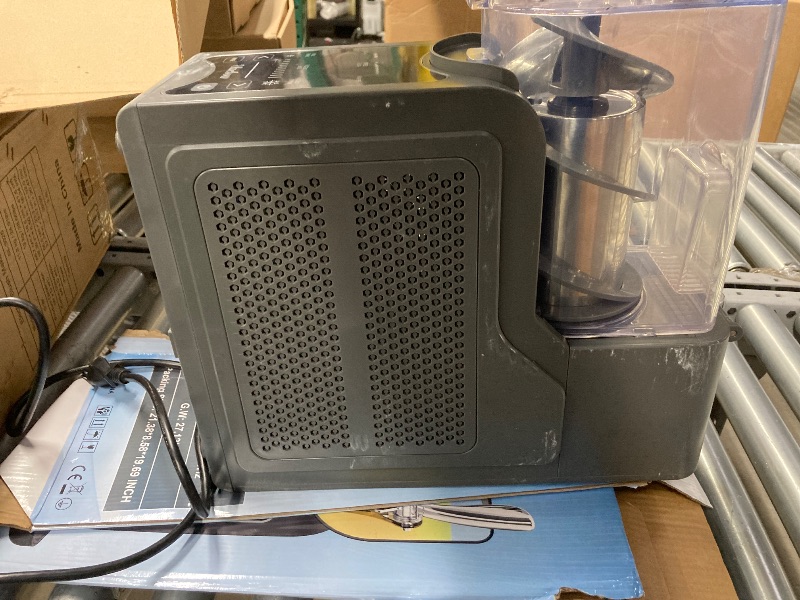 Photo 1 of **MISSING HANDLE/HAS CRACKED COVER ON TOP***Bluebow Slushie Machine for Home, 88oz Vessel Slush Maker with 6 Presets, No Ice Needed, Frozen Drink Maker for Smoothie, Frappe, Milkshakes and More