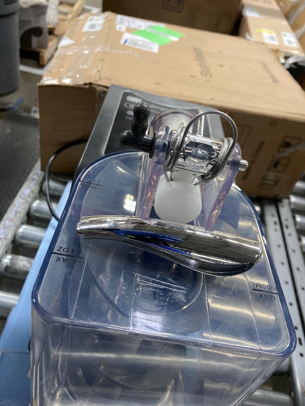 Photo 1 of **MISSING HANDLE/HAS CRACKED COVER ON TOP***Bluebow Slushie Machine for Home, 88oz Vessel Slush Maker with 6 Presets, No Ice Needed, Frozen Drink Maker for Smoothie, Frappe, Milkshakes and More